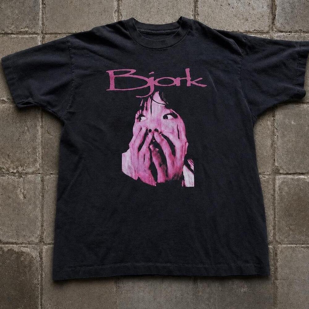 Bjork Black Graphic Tee